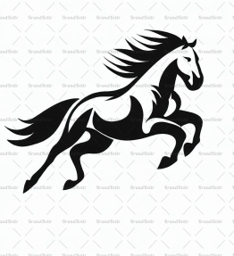 Galoppierendes Pferd